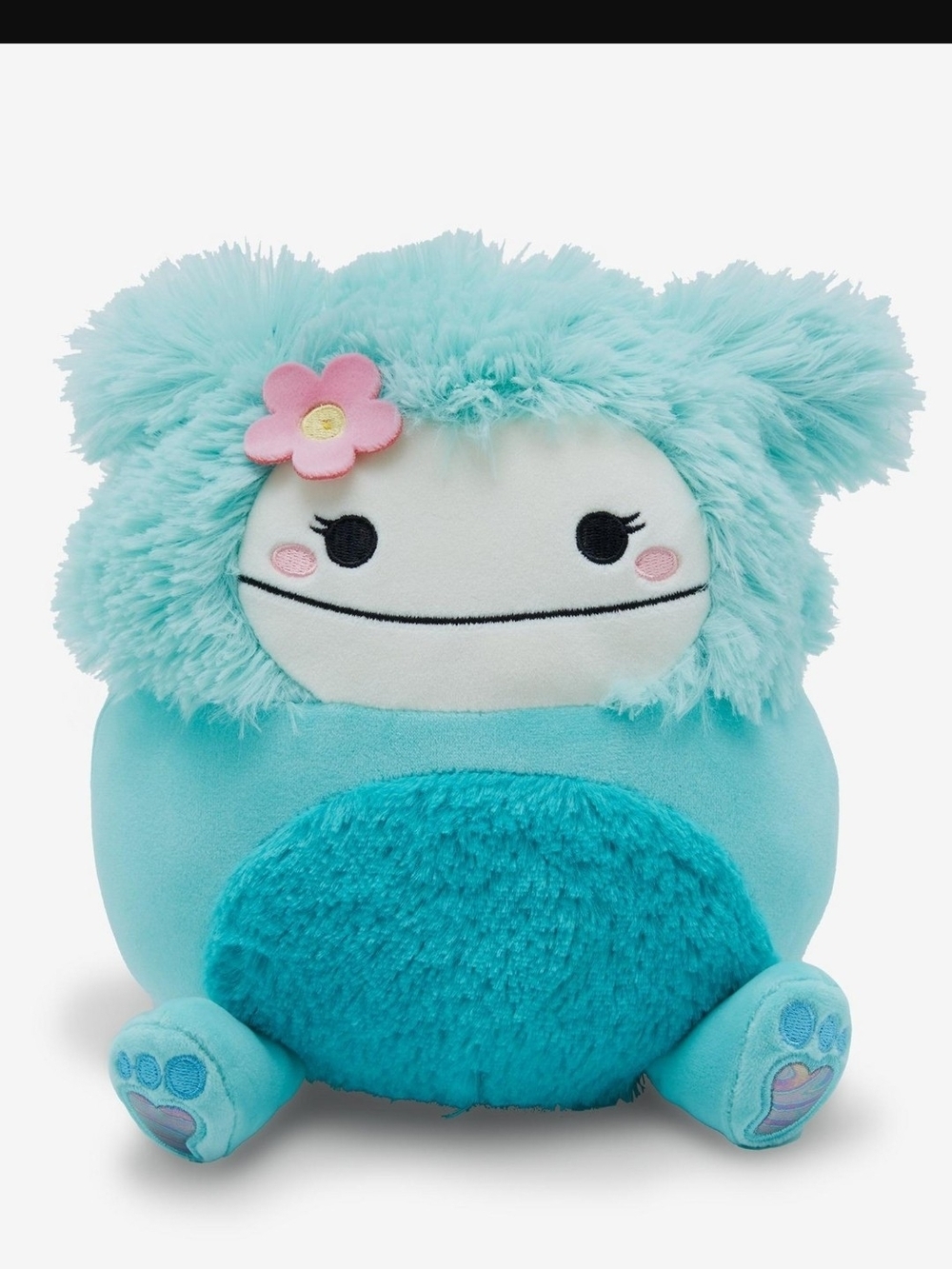 Plush Small Pet Toy - Aqua Blue Lovable Creature